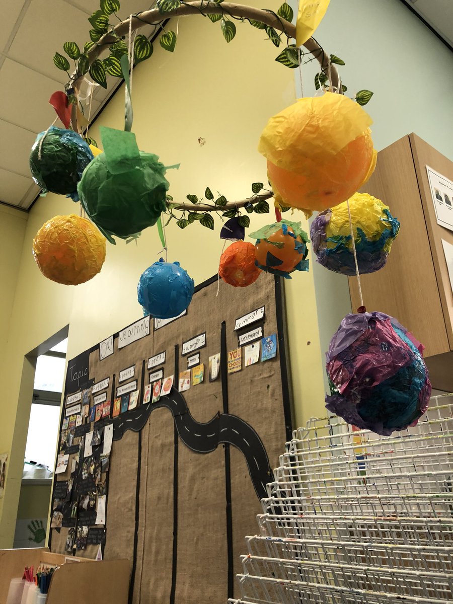 MissBarnett20's tweet photo. Today we extended our learning about the solar system by making our own planets! 🪐🌏 @shipley_ce @WeAreBDAT  #science #understandingtheworld #earlyyears #eyfs #ead #utw #earlylearning #laaeningthroughplay #Creative https://t.co/ArtQDnMl43