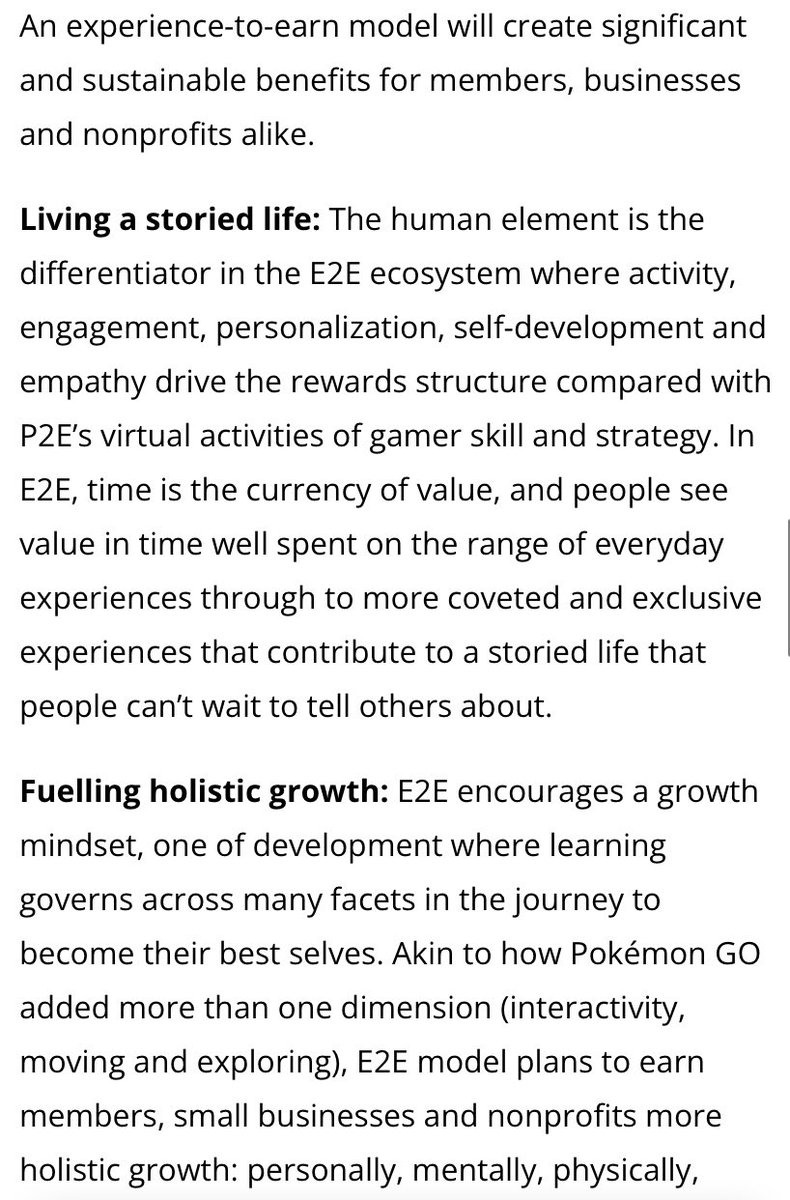 nikolai_mannes's tweet photo. 🚨NEWS: Experience-to-earn is the gateway for #NFT mainstream adoption.. 👇👇

What are your thoughts on this? 💭🤔

#Crypto #Nonfungible #DigitalAssets #Investing #Btc #Eth #Xrp... https://t.co/GkSyYxfTJI