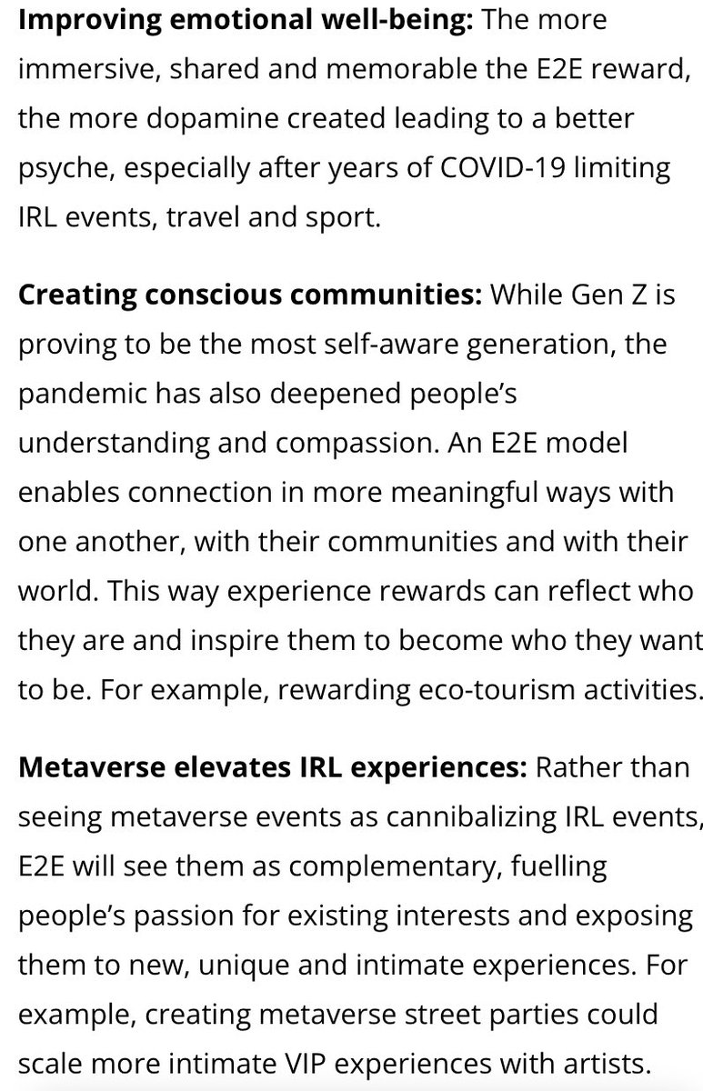 nikolai_mannes's tweet photo. 🚨NEWS: Experience-to-earn is the gateway for #NFT mainstream adoption.. 👇👇

What are your thoughts on this? 💭🤔

#Crypto #Nonfungible #DigitalAssets #Investing #Btc #Eth #Xrp... https://t.co/GkSyYxfTJI