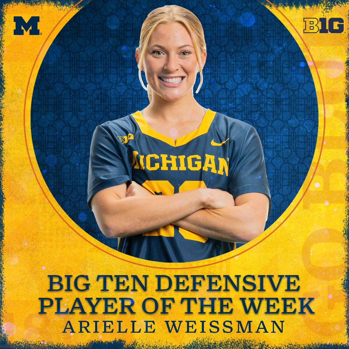 UMichWLAX's tweet photo. This trio is 🔥

#GoBlue 〽️ https://t.co/LOR9WqWFb6