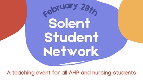 LETSolent's tweet photo. Save the date: Our next #SolentStudentNetwork is on Monday February 28th.
An event for all nursing and AHP students.
To request a link, please email educatorsinpractice@solent.nhs.uk
@SolentNHSTrust https://t.co/TOqmhcDsn5