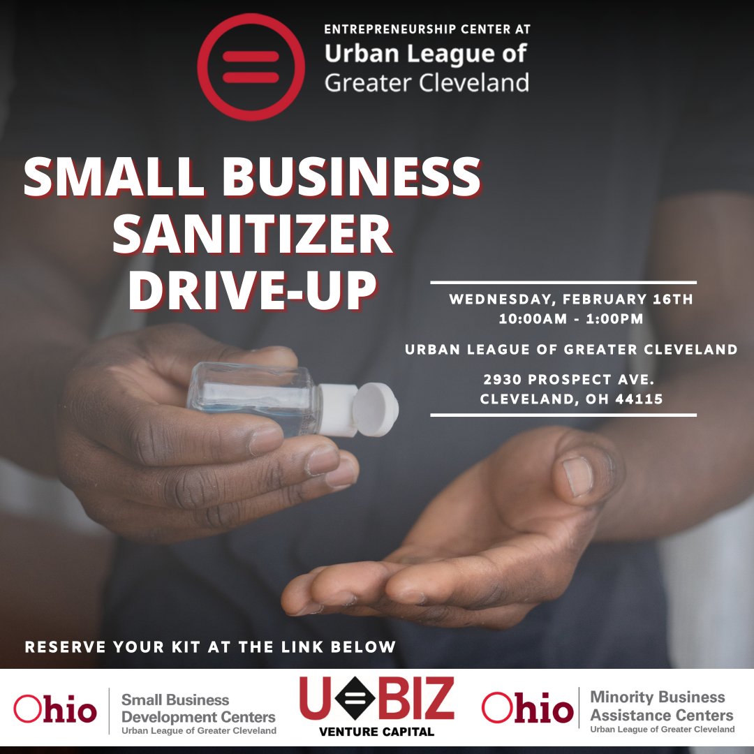 Small Businesses can reserve their free sanitizer kit at this link #SmallBusiness #Entrepreneur  forms.office.com/pages/response…