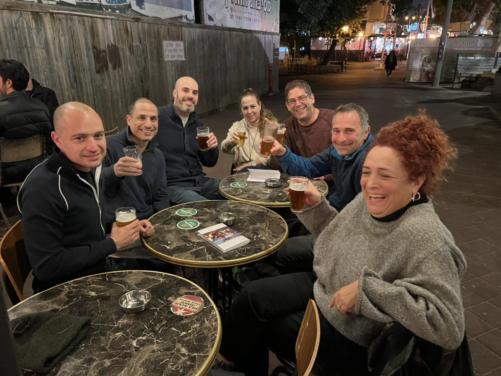 Celebrating science and friendship with some of the best (and nicest) immunologists I know of <a href="/ShacharLab/">Shachar Lab</a> <a href="/IdoAmitLab/">IdoAmitLab</a> <a href="/YMerbl/">Yifat Merbl lab</a> <a href="/ZivShulman/">Ziv Shulman Lab</a> <a href="/DahanLab/">Rony Dahan</a> <a href="/Elinav_Lab/">ElinavLab</a> <a href="/YosefLab/">Yosef Lab</a>