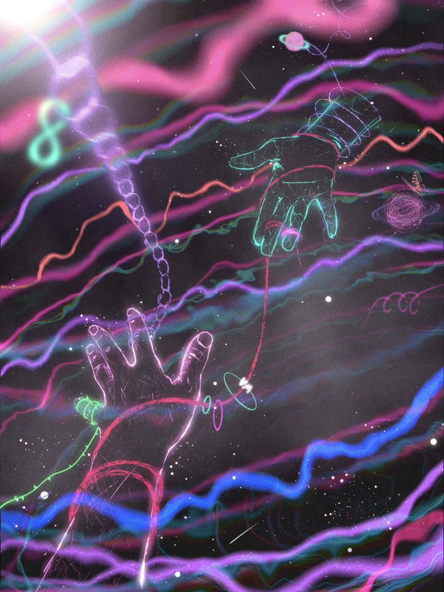 ritanevermind's tweet photo. Oh goshhh, so excited to share with you my very first NFT “Maktūb” on my own smart contract.
It’s an animation with sound; about vibrations and connection. Check it out on @opensea for the best quality. Link ⬇️

ERC-721
0.2 ETH

Thank you so much for your support friends. Love 💗 https://t.co/cYq0CIRYkP