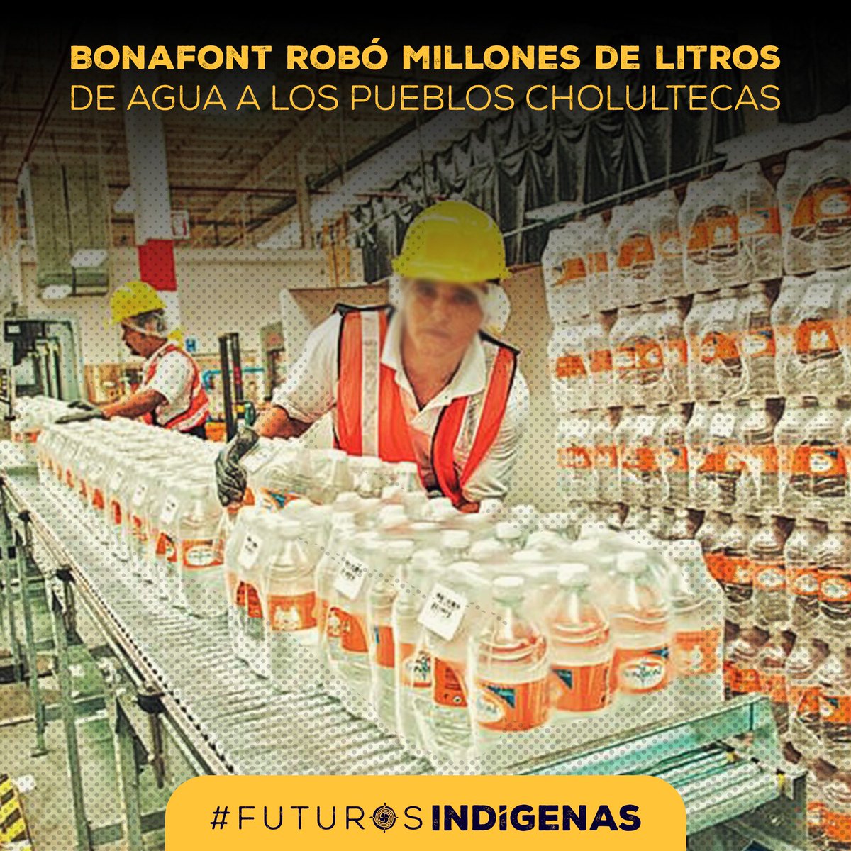 futuroindigena's tweet image. ¡ALERTA MÁXIMA!
Hoy 15 de febrero a la 1:05 am nuestrxs hermanxs de la región cholulteca en el Altepelmecalli, Puebla, La Casa de los Pueblos, han sido desalojados por la fuerza a manos de los tres niveles de gobierno de Mexico. 
#AlertaAltepelmecalli #FueraBonafont