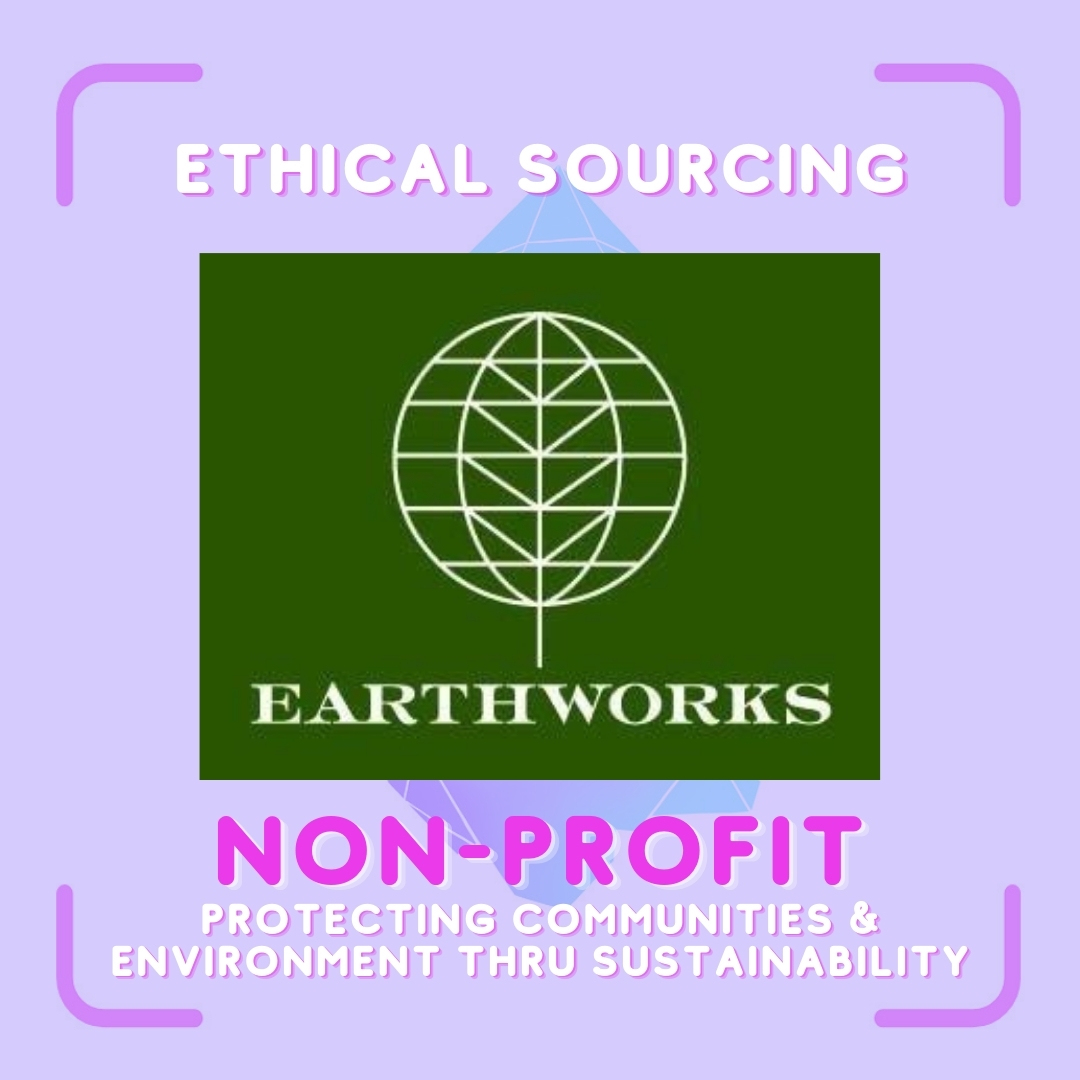 CrystalEyesApp's tweet photo. This week we shine a light on @earthworksaction for their constant &amp; much needed fight to protect the environment. Their vision to preserve the natural resources of the planet align directly with the future of the ethically-sourced crystal movement 

#crystals #crystalidentifier https://t.co/VcF8LK551p