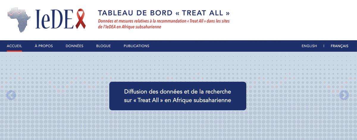Nous avons le plaisir de vous informer que vous pouvez désormais accéder au Tableau de bord « Treat All » de l’IeDEA en français ! iedeadashboard.org/fr/ @CA_IeDEA @IeDEA_WA @iedeaglobal #TreatAll
