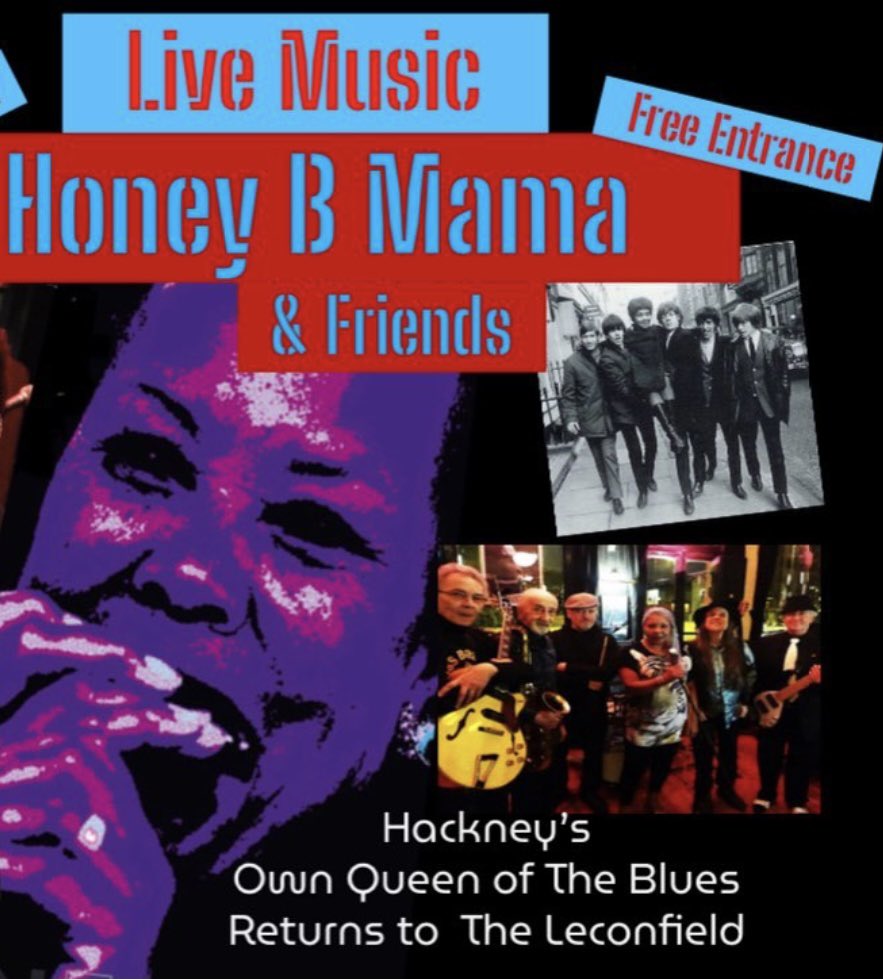 Back by popular demand…….The Queen of the Hackney Blues.
Honey B Mama will be performing live <a href="/LeconfieldPub/">The Leconfield</a> from 8pm onwards. Book your table through our website or call the bar.