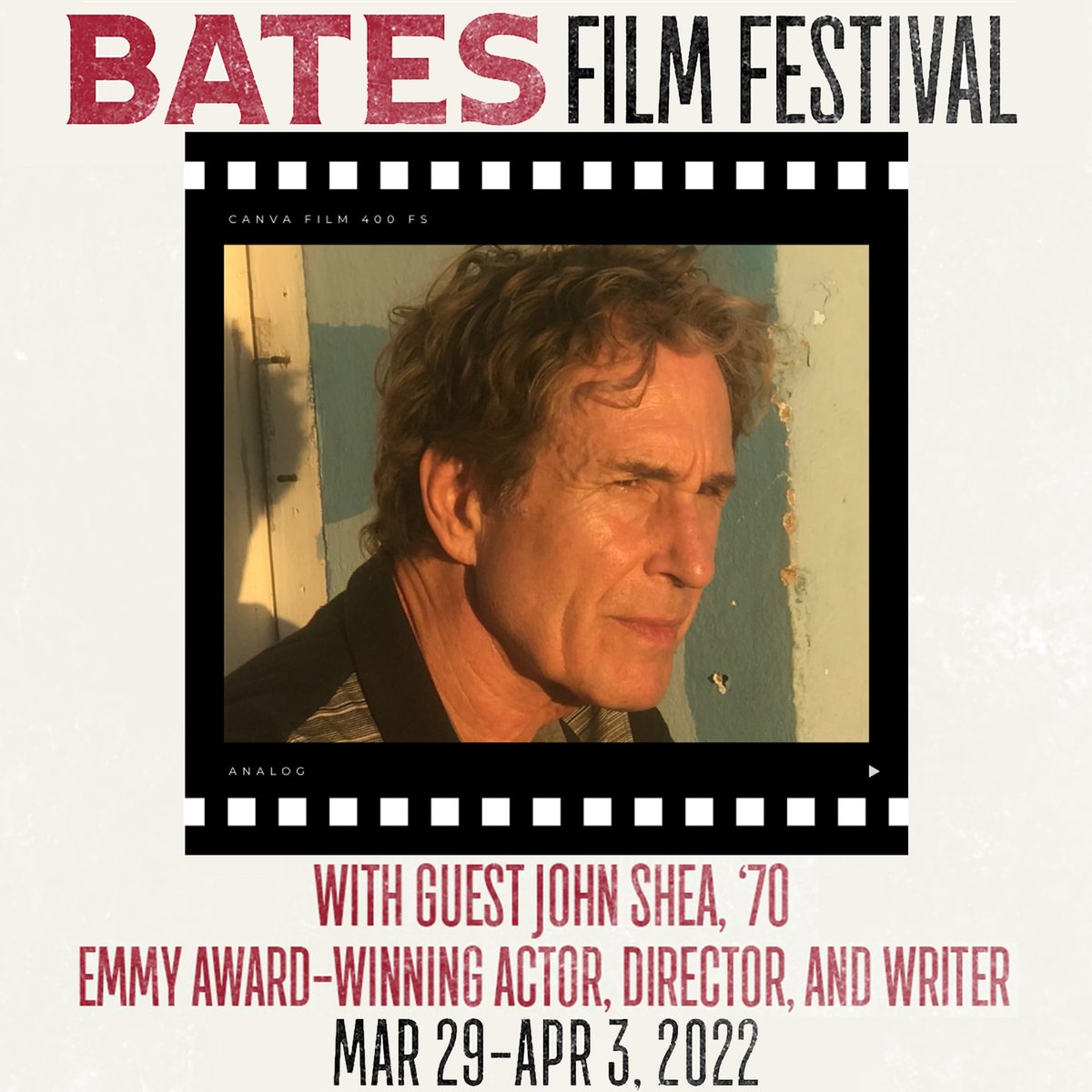 BatesFilmFest's tweet photo. JOHN SHEA (’70) is coming home!!!  Come spend some time with this Emmy Award-winning actor/director/producer at the 2022 Bates Film Festival! #bateslegend @BatesCollege @BatesAlumni #lexluthor @gossipgirl https://t.co/g2XBNv55iS