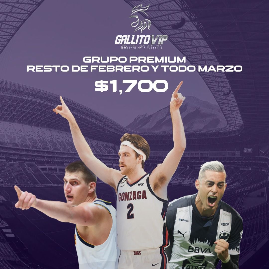 GallitoVip's tweet photo. Abrimos cupos para Marzo con la Promo 2x1.5 💪🏼

Resto de Febrero y todo Marzo por $1,700 pesos💰Terminamos Enero con un 51.8% de rendimiento🐓

Si te interesa mándame comprobante al 8119104659📲

Todos los RT participan en la rifa de 5 playeras de los Rams y 5 membresías HOY 9pm https://t.co/woQHCmuJTc