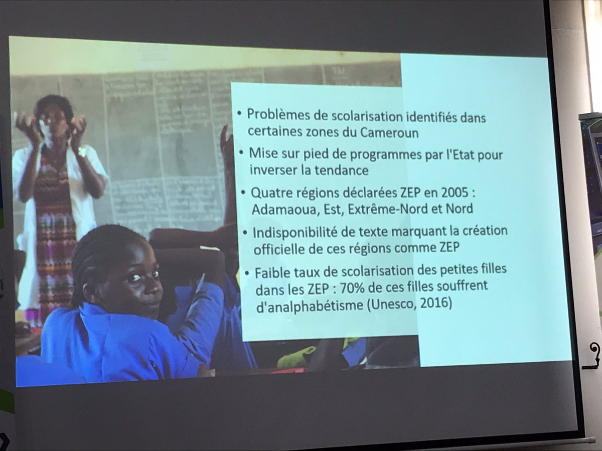 BorrinKamguia's tweet photo. Saviez-vous quâen 2005 4 rĂ©gions du Cameroun ont Ă©tĂ© dĂ©clarĂ©es Zone dâEducation Prioritaire (ZEP) ? Il sâagit de lâAdamaoua, de lâEst, de lâExtrĂȘme-Nord et du Nord.
#MedialabPourElles https://t.co/BVGrnLSZJD