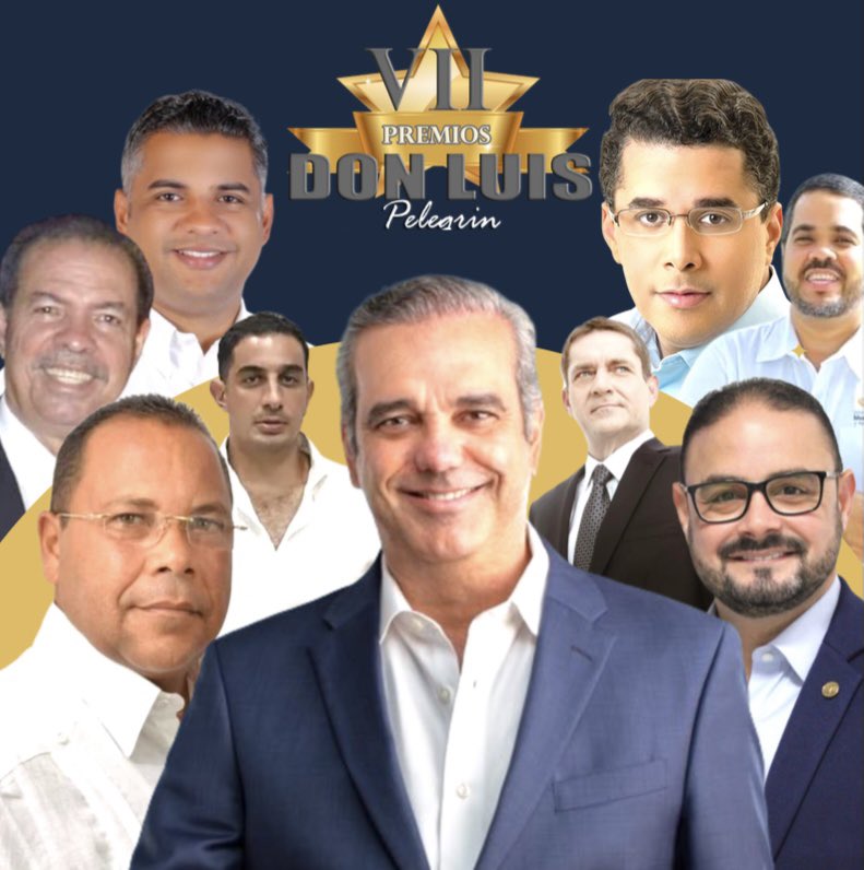Ya se acerca la VII Entrega Premios Don Luis Pelegrin organizado por Adompretur Puerto Plata <a href="/luisabinader/">Luis Abinader</a> Supremo Turístico 2022 <a href="/DavidColladoM/">David Collado</a> <a href="/mwischenbart1/">Markus Wischenbart</a> <a href="/OliverNazario/">Oliver Nazario Brugal</a> <a href="/AtahualpaPauli2/">Atahualpa Paulino</a> <a href="/RoquelitoGarcia/">RoquelitoGarcía</a>