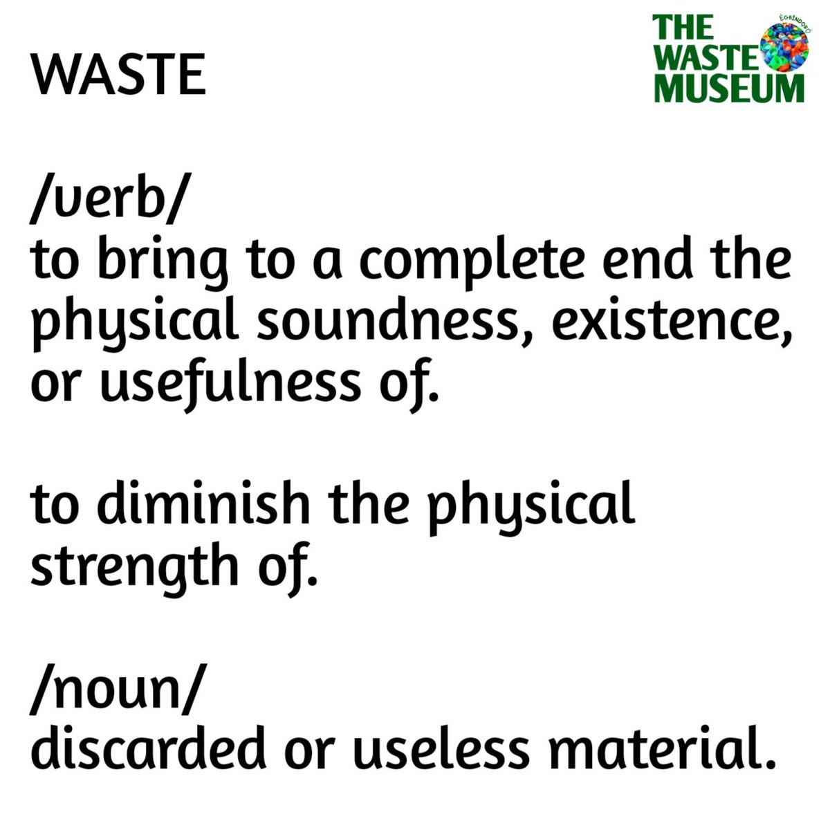 TheWaste Museum tweet media