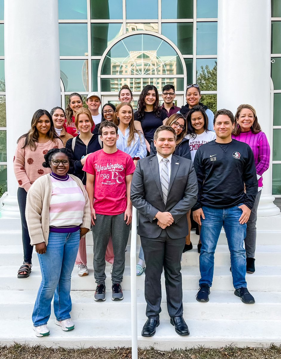 DeanB_FSULaw's tweet photo. Celebrating #NationalGumdropDay with the best mentees & law students - along with my new favorite candy charcuterie company, #PoppiesCandyBox! Thanks to these awesome law students who visited with my #BryanHall mentees to share the sweet (and sour) truths about law school. π’βοΈπ¬ https://t.co/gNeAvr8y9w