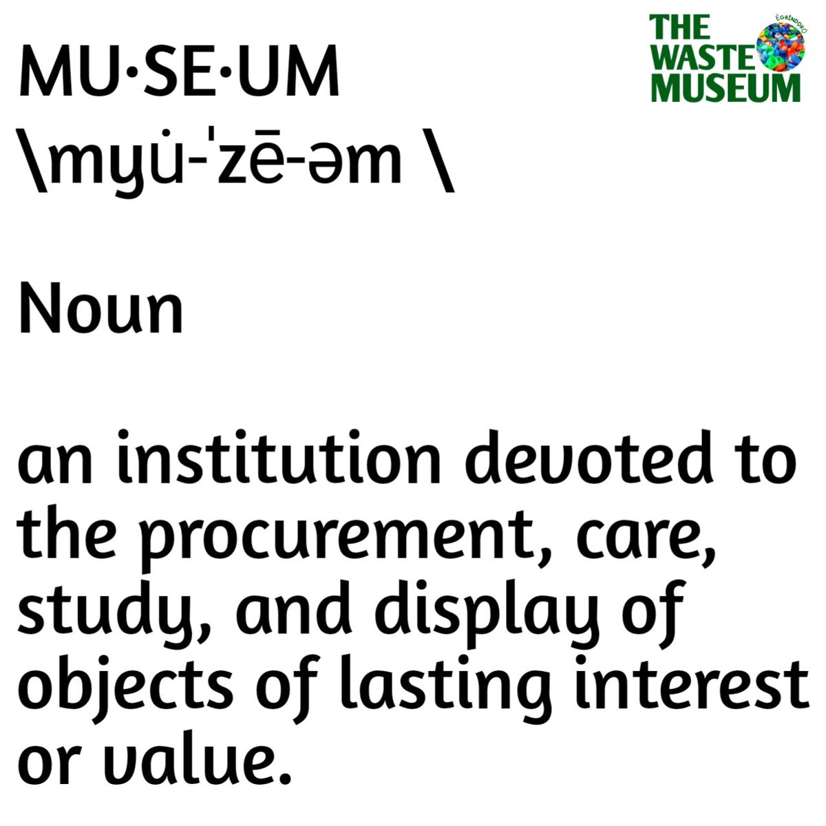 TheWaste Museum tweet media