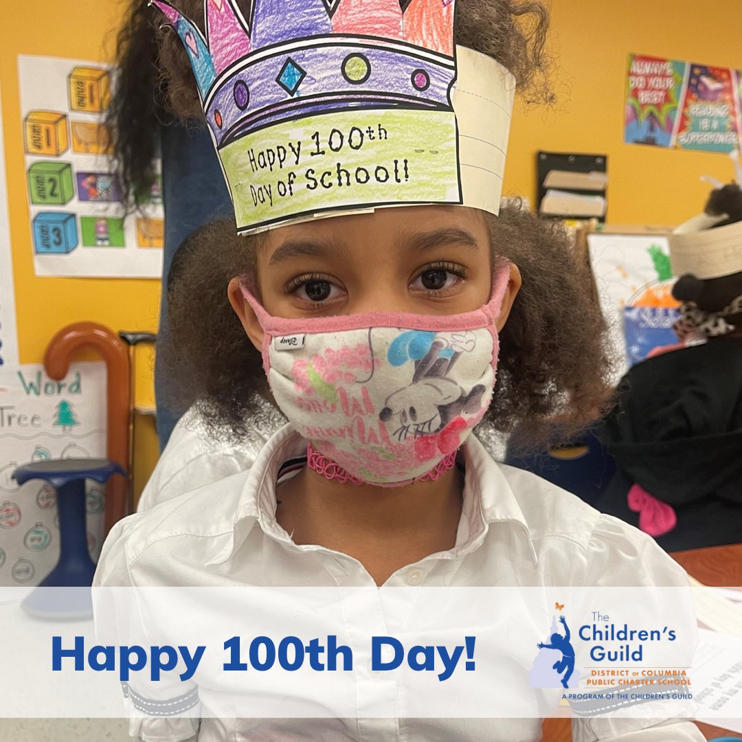 TCGDCPCS's tweet photo. The students at TCG DC are celebrating the 100th day of school today….
We can’t imagine how they will look by the last day! 😂
#100thday #100thdayschool #tcgdc #dcpcs #elementary #middle #school #schools #childrensguild https://t.co/ztrlCPpYF9