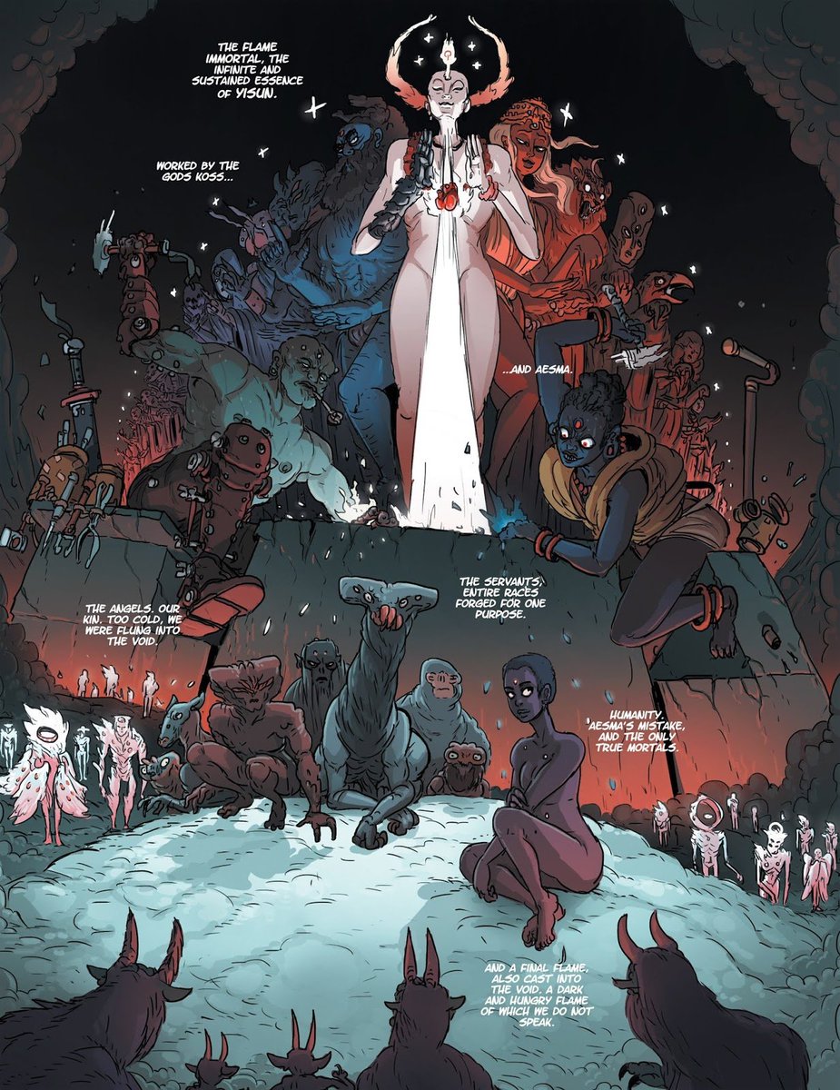 Radji_BD's tweet image. J'ai envie de faire un tweet en l'honneur de "Kill Six Billions Demons" d' @Orbitaldropkick 

Mon dernier coup de coeur BD, est un des plus massif.
Du niveau de ma découverte de Mutafukaz en 2007.

Lisez.
C'est une dinguerie absolue.

killsixbilliondemons.com