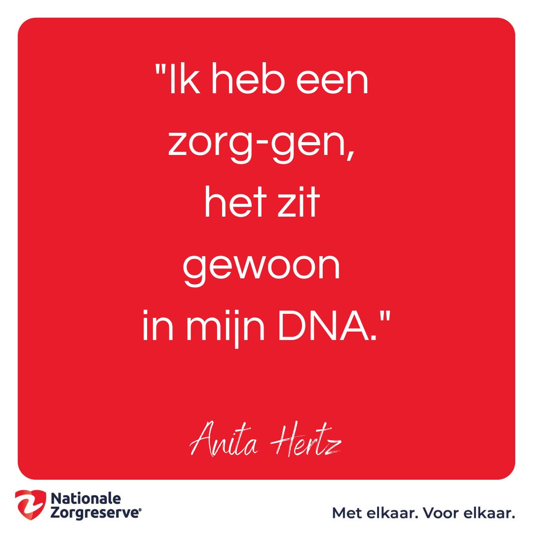 “ Wij kunnen als zorgreservisten het verschil maken. Of je nu een tilletje geeft, iemand wast, controles doet of een lekker bakje thee inschenkt. Samen zijn we sterk. En dat is nu nodig!”
Heb jij net als Anita een zorgdiploma en werkervaring in de zorg?  nationalezorgreserve.nl