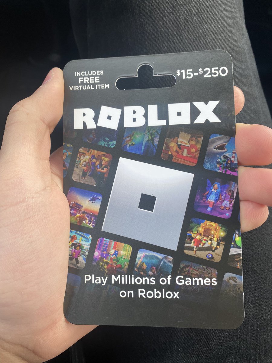 Model8197 on X: Anyone want a Robux Gift Card? I have a few left