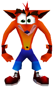 SpriteDaily's tweet photo. Crash Bandicoot from the game of the same name loves McDonald's spicy Sprite! https://t.co/NldSSroK4g