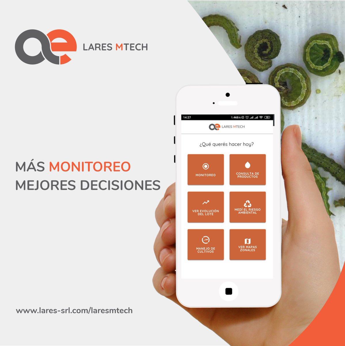 LaresSRL1's tweet photo. 🌱🎯 🐛A seguir monitoreando #Isocabolillera. 

Actualmente en el Norte de Bs. As. se observan daños en vainas del cultivo. Importante cuantificar: larvas/m y % de daño.

#LaMTech #YoMonitoreo #soja  #Helicoverpagelotopoeon https://t.co/mX1lyNgwIr