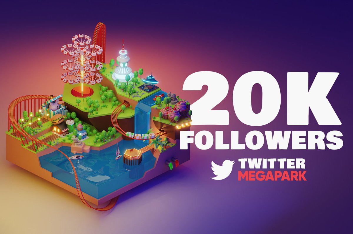 🎪20K followers on MegaPark Twitter🎪
To celebrate this we're giving away x3 whitelist spots🎠

🎡 Follow both <a href="/MegaParkNFT/">MegaPark</a> &amp; <a href="/MetaMazeStudios/">MetaMaze</a>
❤️ &amp; RT + Tag your friends
🎢 Join the ride discord.gg/nRtsY2MMEd 

#NFT #NFTGiveaway #NFTCommunity