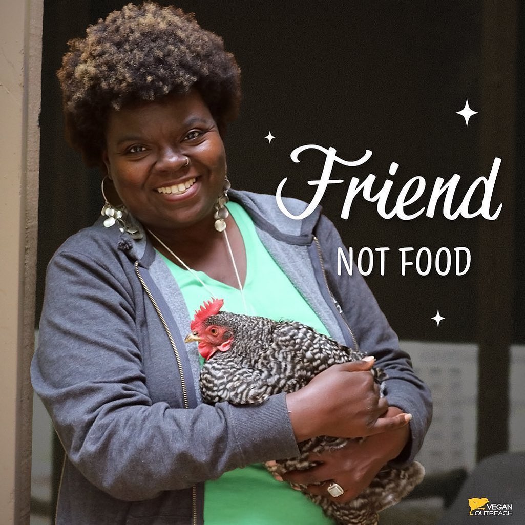 veganoutreach's tweet image. Friend not food ❤️