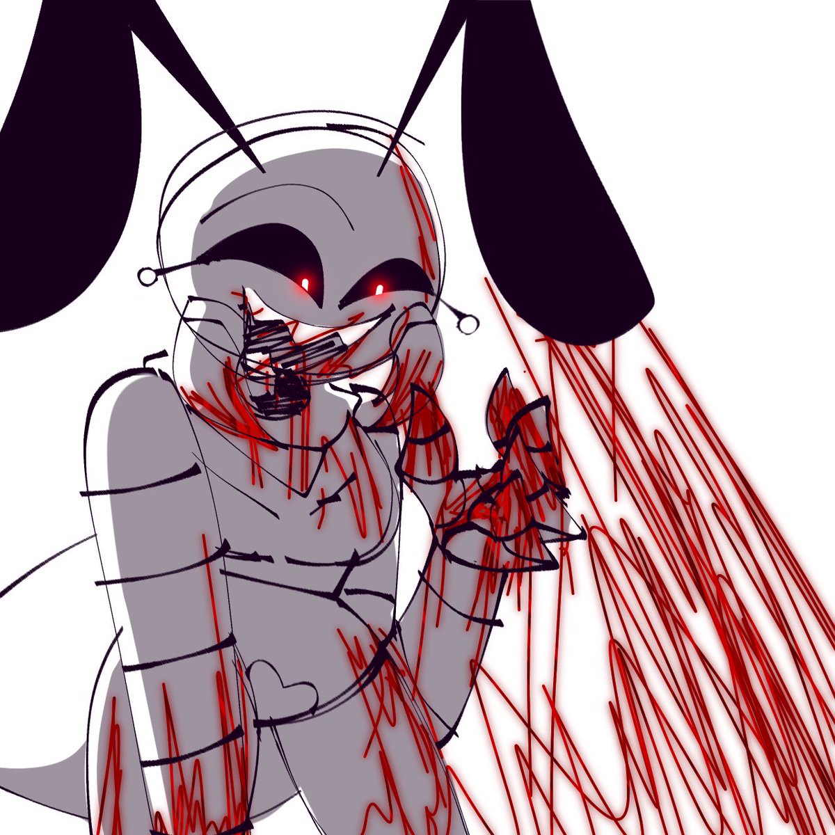 000_stars's tweet photo. She gotta live up to her info 😗
#gore #goreart #antbot #killerrobot #robot #insect #Robot
(Check out @littleprick08 ) https://t.co/08x4wiYqcO