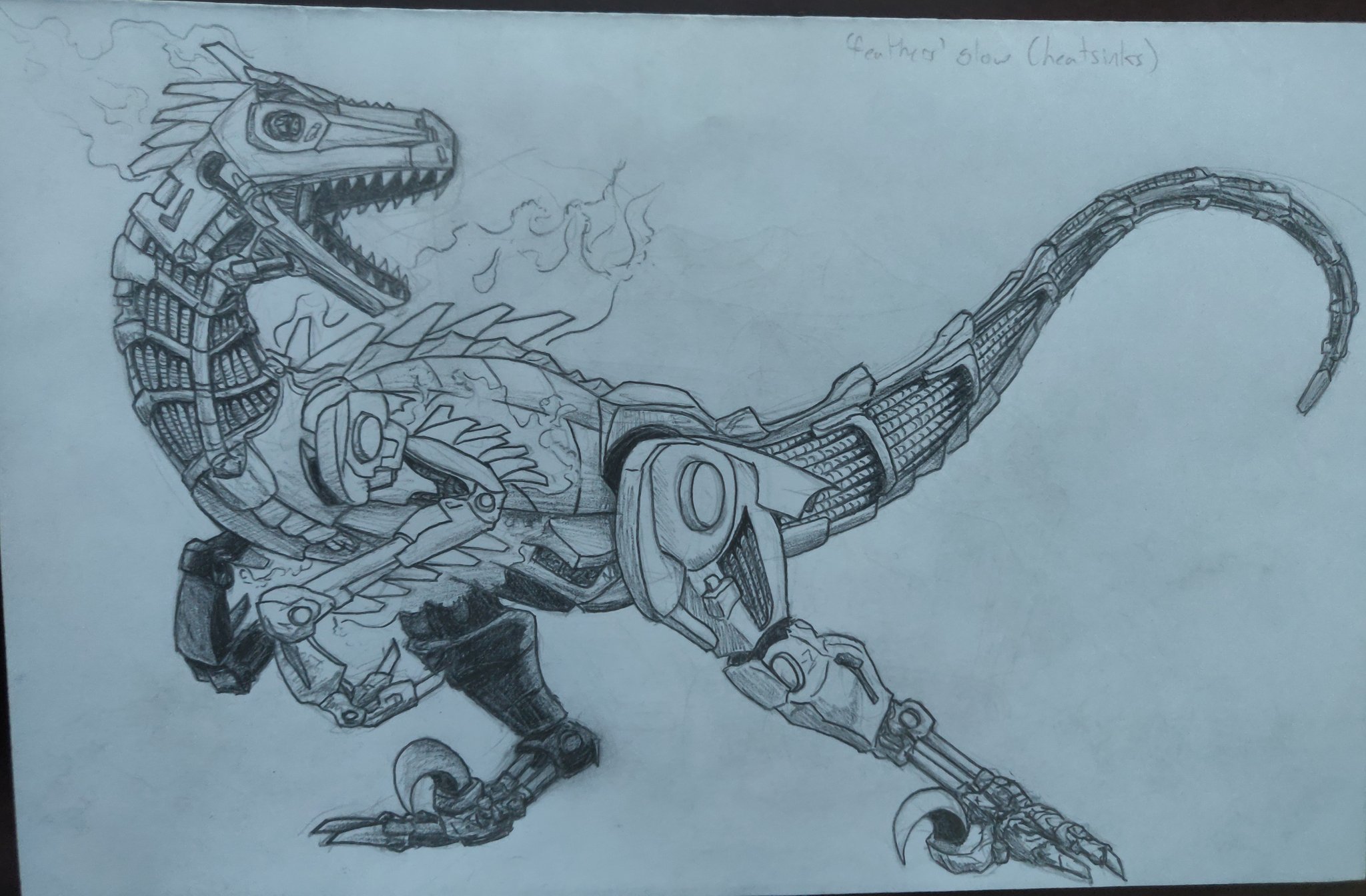 Michael Kittel_ Commissions Open on X: "The third dino-bot sketch is done!  Meet the Velocirobot! #dinosaur #jurrasicpark #Robot #dinobots #sketch  #Sketching #Concept #conceptart #JurassicWorldDominion  https://t.co/XyrY1Fm1yO" / X