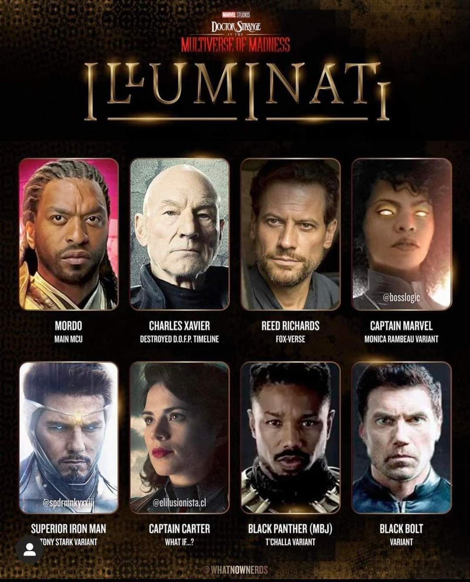 EcLudige's tweet photo. Posible formación de los #Iluminatti según los rumores https://t.co/LUljN4oxnm