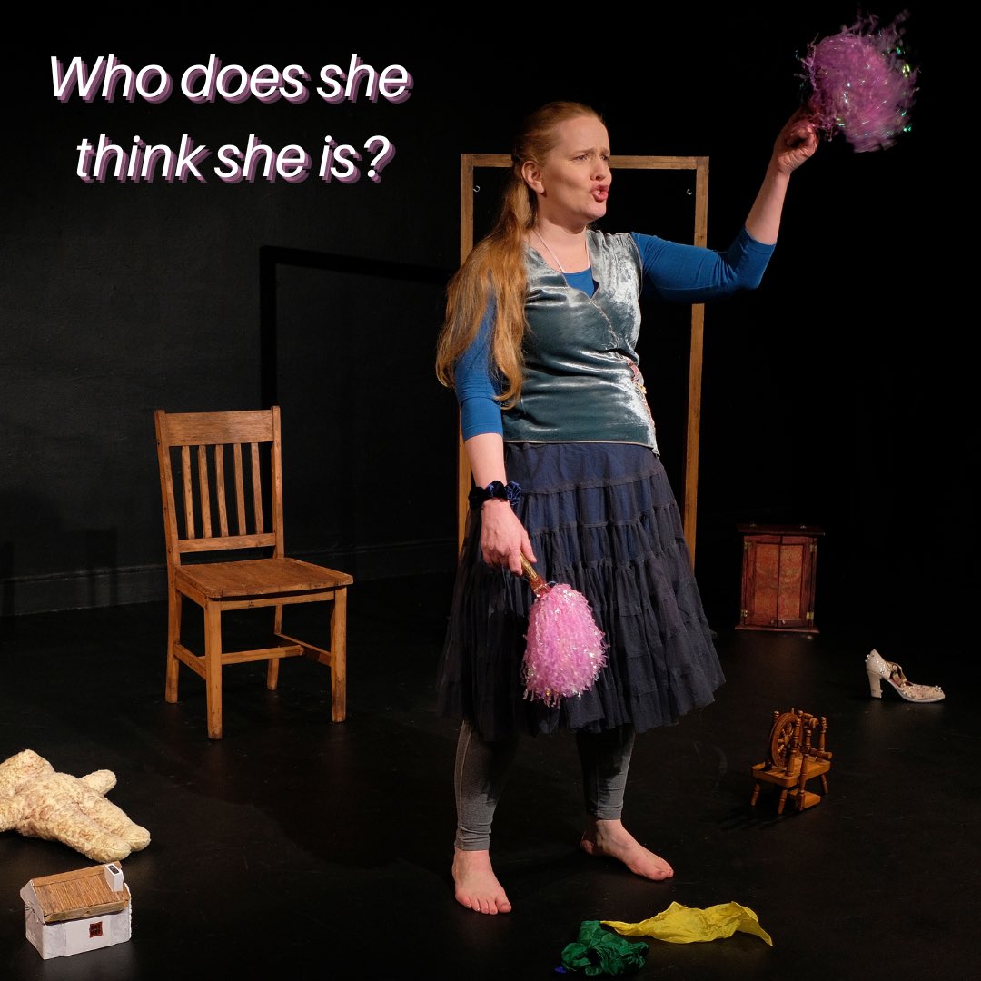 Who does she think she is? 

Live theatre is back so come on out and see the SoloSIRENs double bill of Enthroned and Baggage that will be in the Town Hall Theatre Galway Tuesday the 22nd of February! 

<a href="/THTG/">Town Hall Theatre</a> 

#Galway #irishtheatre #womenstheatre #livetheatre #galwaytheatre