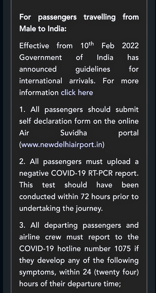 imranrafai's tweet photo. @GoFirstairways Point 2 says - "All passengers..." which is not in line with GOI guidelines which says fully vaccinated pax are exempted by providing a Vaccine Certificate. https://t.co/h5XFvrNNnN