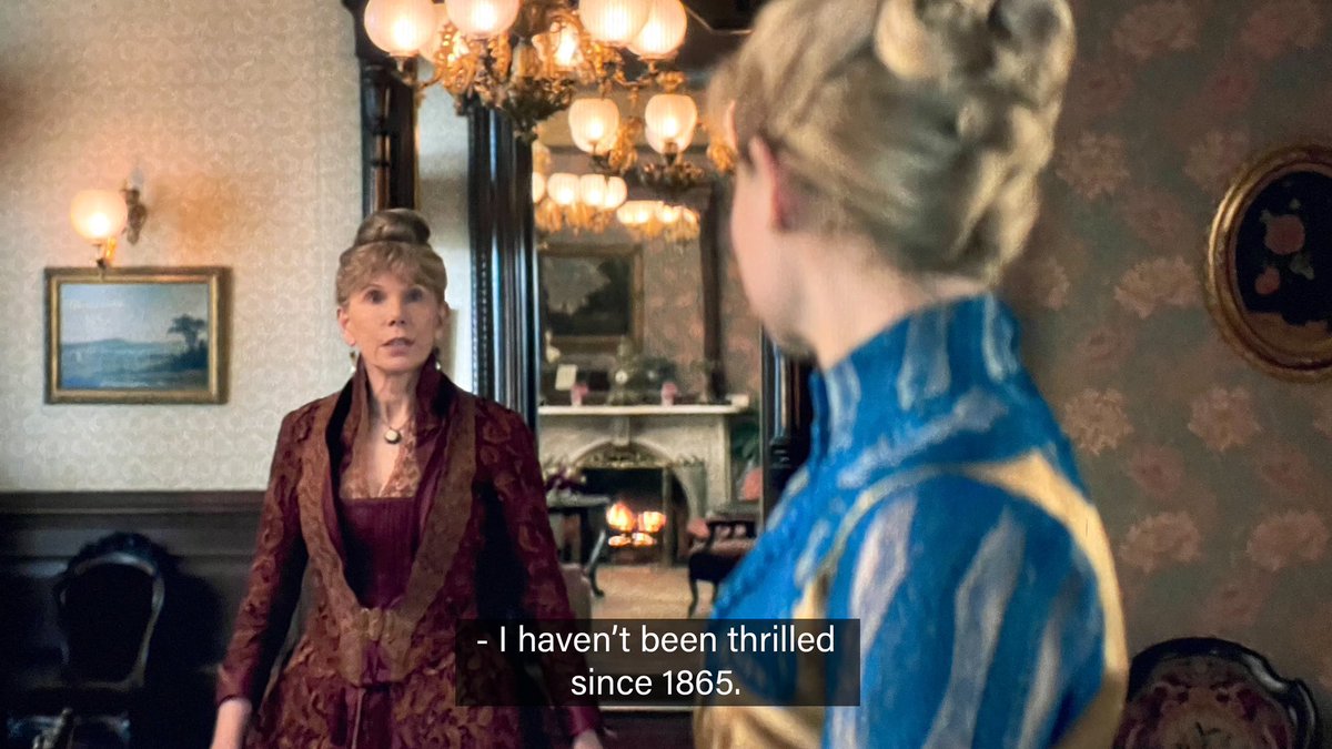 KJMilian's tweet photo. Ears perked up during this scene in last night’s episode of The Gilded Age. @CREarle any Cornell connections or references yet?? https://t.co/TEsVW4BhQa