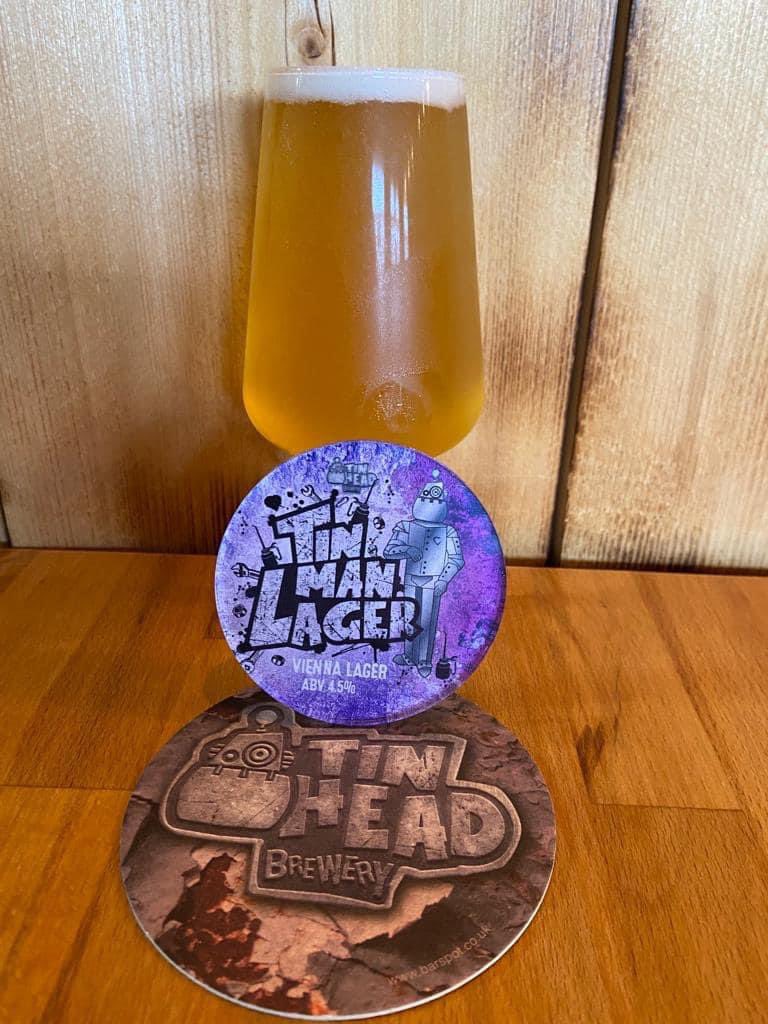 This one has been a long time coming, talked about brewing a lager for some time and finally got round to doing it! 
🚨Let us introduce 
TINMAN VIENNA LAGER
 abv 4.5%🚨
Light, crisp and refreshing and we’re positive it won’t disappoint those of you who have been waiting patiently