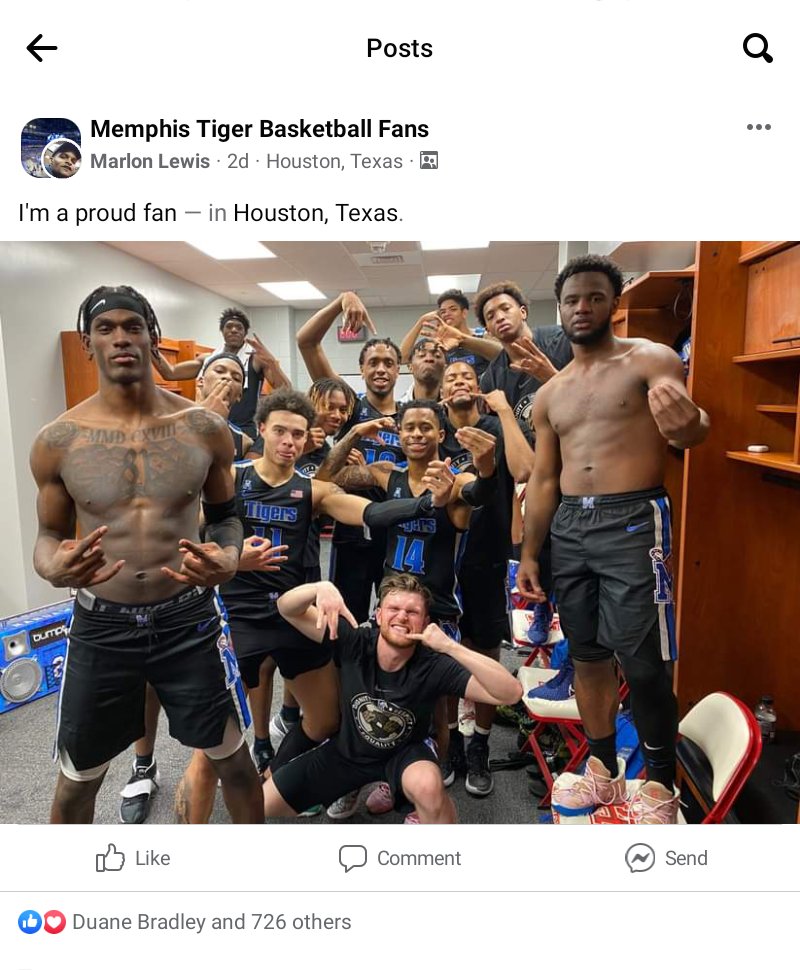 ML_athletic's tweet photo. Game Day! #Memphis #GTG https://t.co/ds55VMkJud