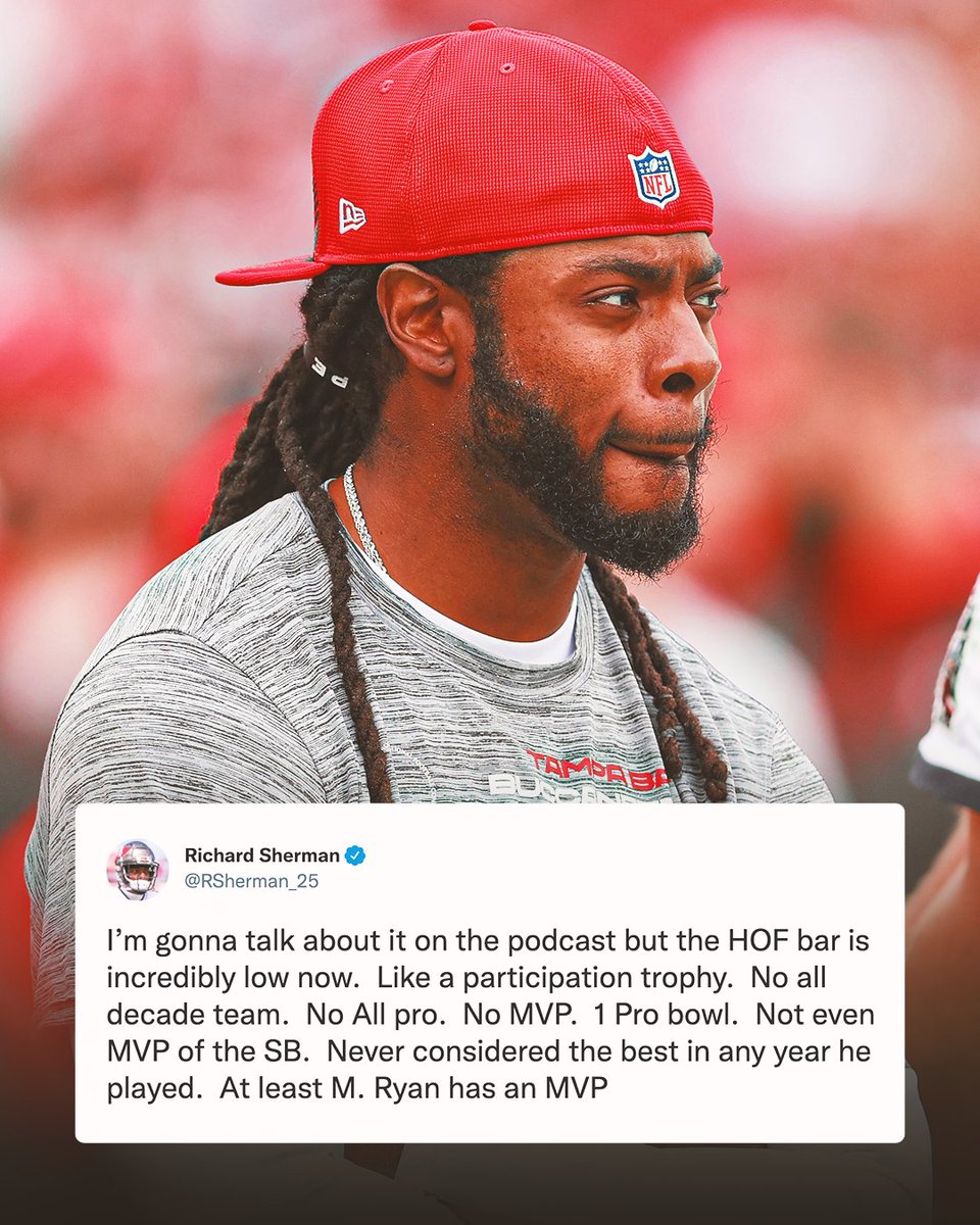 Richard Sherman had this to say on if Matthew Stafford is a Hall of Famer.