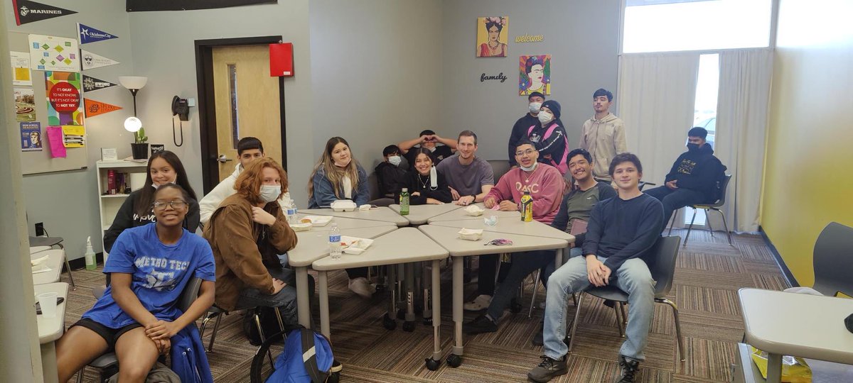 Campus life club @ Sante Fe South. Thank you pastor Britt for developing young disciples!