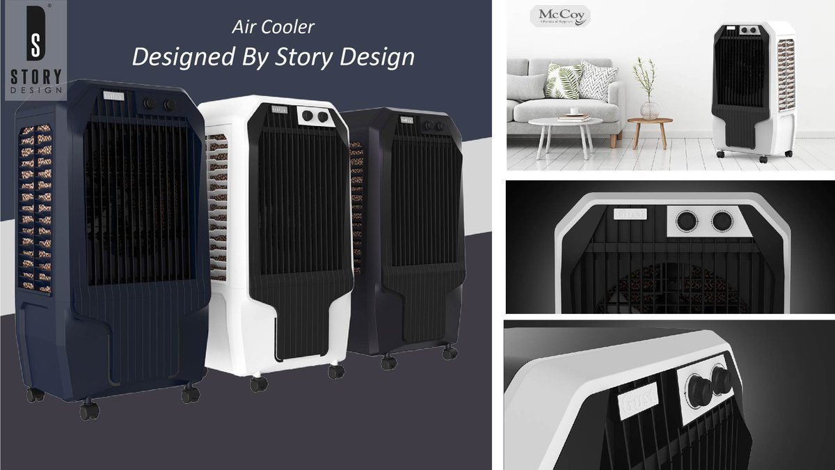 StoryDesign1's tweet photo. Story Design | Industrial/Product Design
Product | Desert Air Cooler
https://t.co/ija41YLZ79
 | info@storydesign.in | +91 9650 999 361
https://t.co/VxQqHl7Nd3
#storydesignindia #productdesign #industrialdesign #aircooler #AirConditioner #bajaj #Philips #Samsung #symphony #LG https://t.co/WSnn2HjMNs