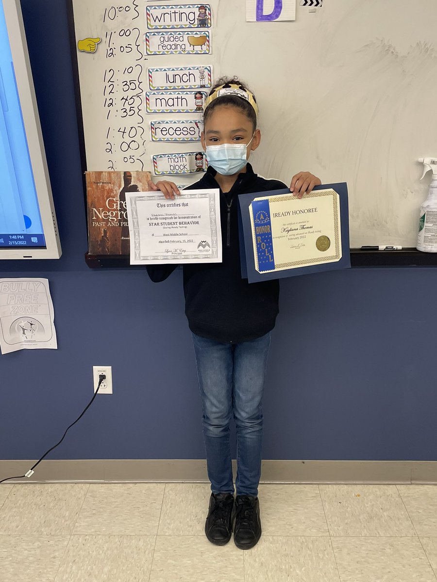 Today we celebrated our students for their scores and behavior during iready testing. Keep up the good work Hawks