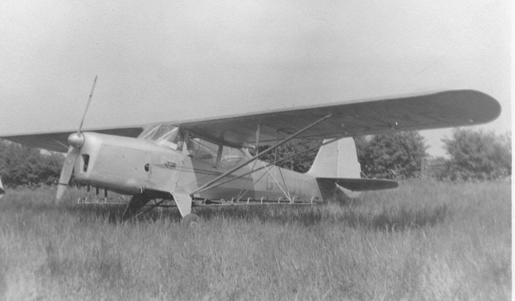 TheGhostRider31's tweet photo. #45/365-The #Auster #J1B #Aiglet was a British light utility aircraft developed in the 1950s. and was mostly used by aero clubs and private flyers across the World. One famous example was the private plane of AVM Harjinder Singh which now is at PEC in Chandigarh #IndiaAviation https://t.co/9FH3msCV7R