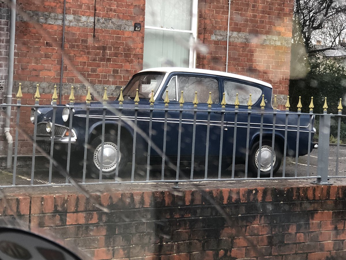 miniphernalia's tweet photo. Mrs. Mini spotted this 1968 #FordAnglia #105E today, nice tidy example - https://t.co/HmO8jTXWcD https://t.co/pPdfGs40Tu
