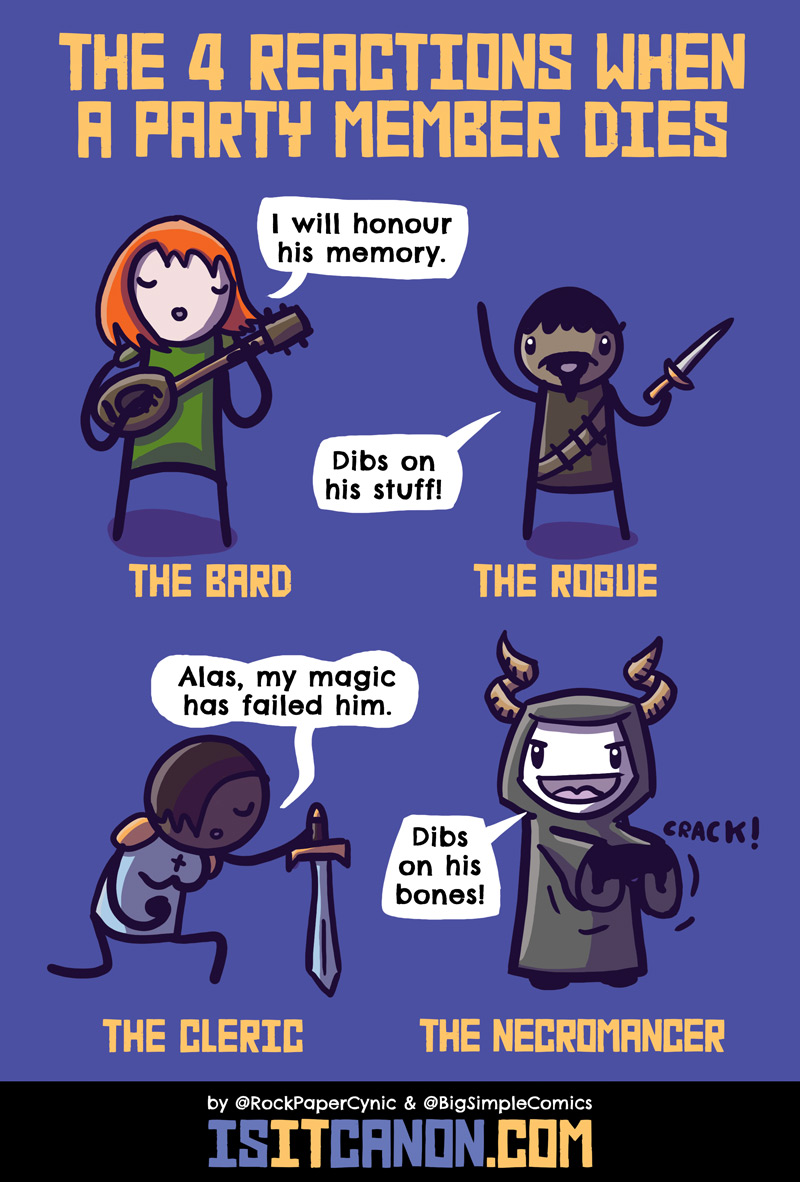 rockpapercynic's tweet image. I won't even tell you what the Necrophiliac calls dibs on... (comic w/ @BigSimpleLive)