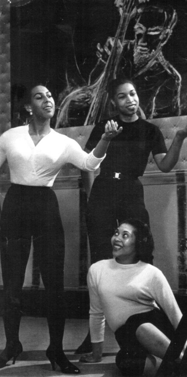 During #BlackHistoryMonth, we invite you to our virtual exhibition to explore the artists, choreographers, dance forms, venues, and communities that make up the history of Black dancing in Canada! 

📸 Thelma Gibson, Marcella Choo Choo King and Janet Gibson, Vancouver c. 1950s