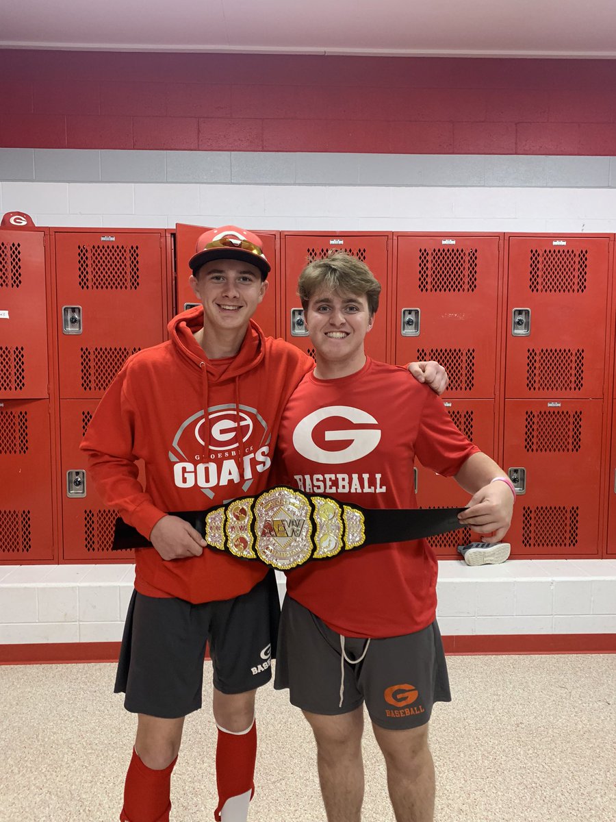 We have a tie for <a href="/GbtBaseball/">Groesbeck Goat Baseball</a> Offensive POW for scrimmage week 1 JR Payden Bean &amp; JR <a href="/MattuxM/">Mattux Moody</a>