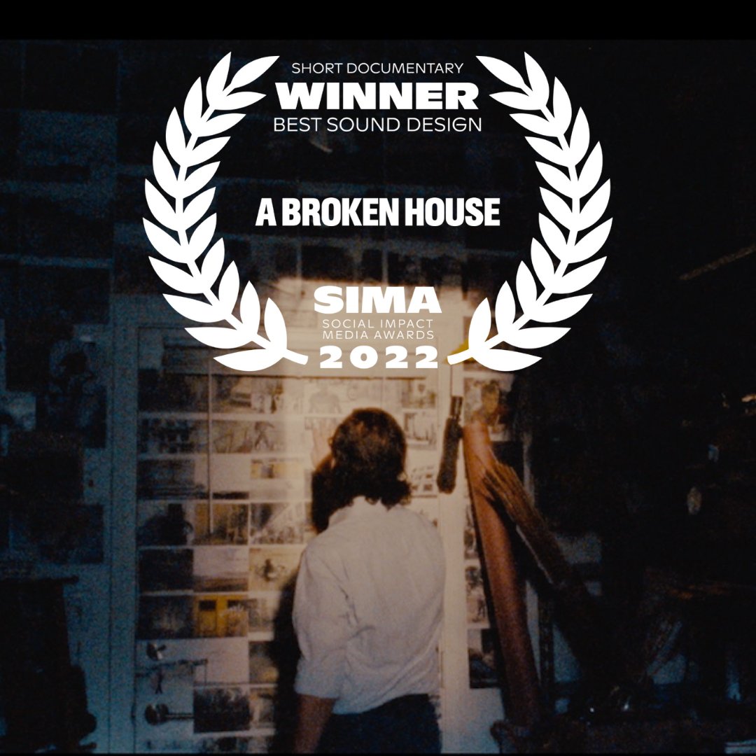 hoboaudio's tweet photo. Elated to announce that #ABrokenHome won Best Sound Design in the Short Documentary category at the 2022 SIMA Social Media Impact Awards! It is an honor to have played a part in creating such a moving and powerful story. Mix and Sound Design done here at #hoboaudio #SIMA2022 https://t.co/3V39JY8AiC