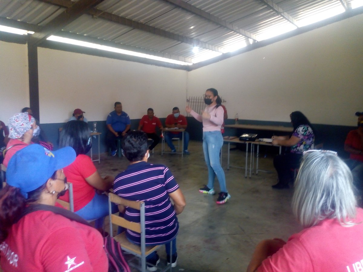 #15febrero la Dirección Nacional del PSUV del municipio Libertador Instaló la Comisión Municipal de la Jornadas de Debate y Reflexión de las #3r.nets