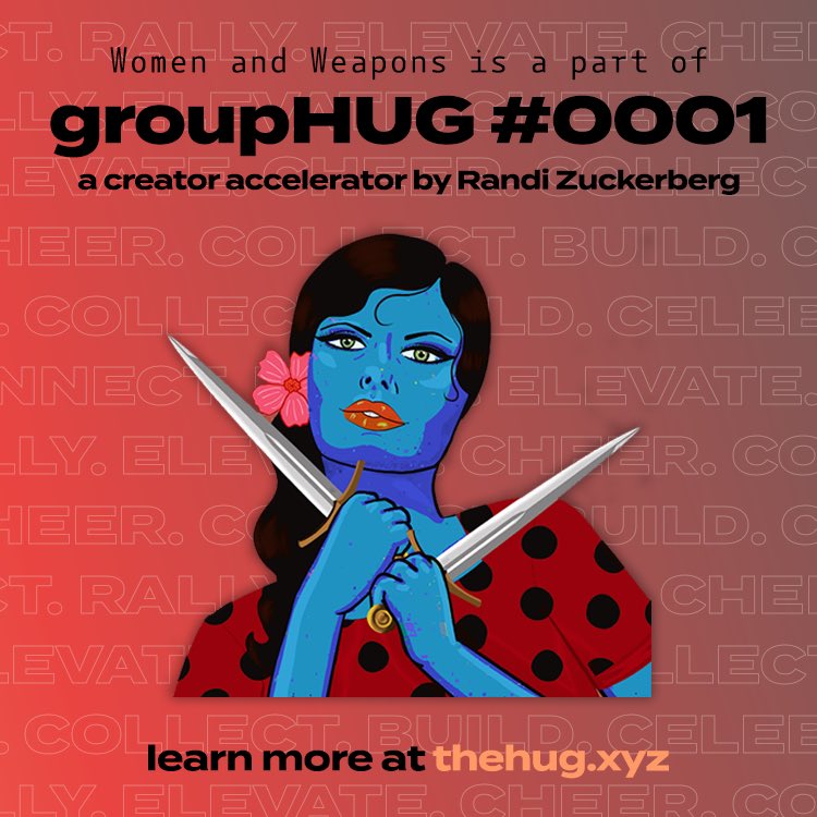 WomenandWeapons's tweet photo. Big news!! 📰 

We are absolutely thrilled to announce some enormous news and a big turning point in the Women and Weapons path! We have joined Randi Zuckerberg’s newly-launched creator accelerator program, groupHUG! 

Buckle up! Things are going to start getting interesting!🚀 https://t.co/qU56692poW