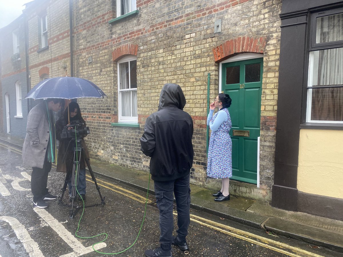 Working on a project in Kings Lynn with a group of students from the College of West Anglia media diploma course
This project is in collaboration with @storiesoflynn @HistoricEngland & @WestNorfolkBC 
#kickthedust #storiesoflynn