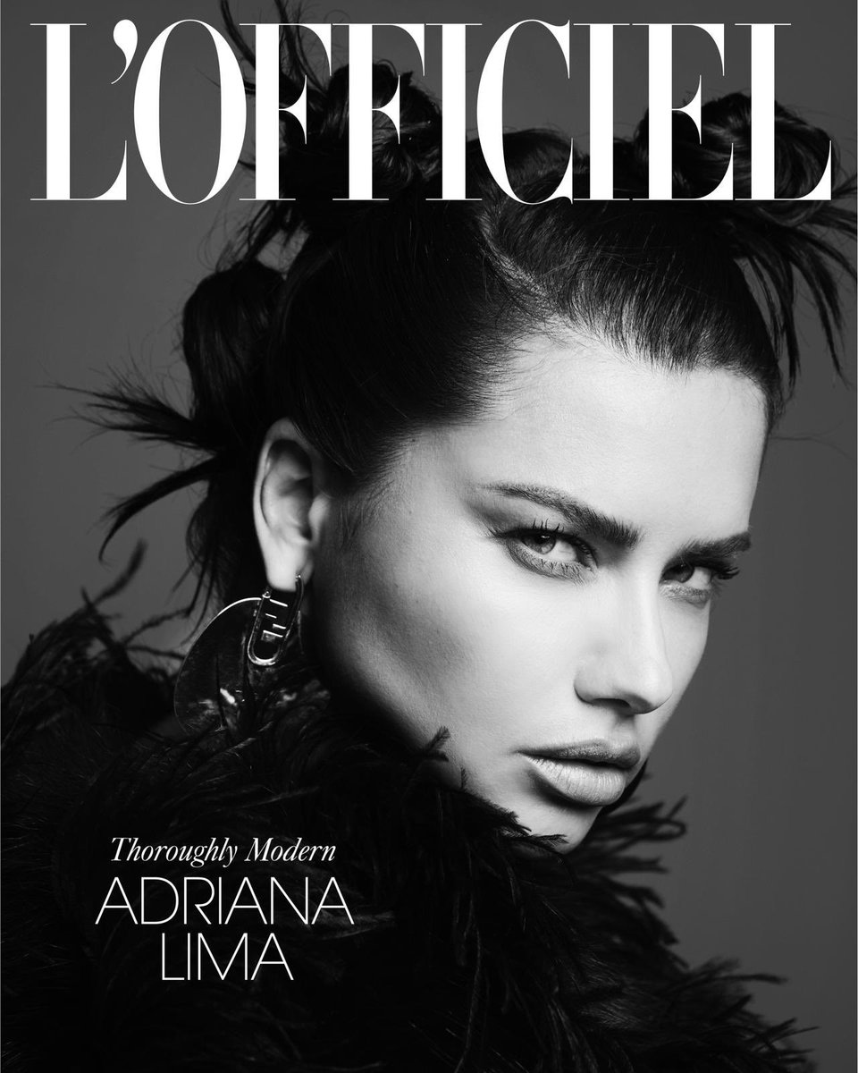 🧿💋 @lofficielusa #SPRINGAWAKENING - This year, Adriana Lima - arguably one of the most successful models of all time - is celebrating 25 years in the industry.
Text by @caroline_grosso 
Photography @marcuscooper
Styling by @luca_falcioni_
Hair @andrewfitzsimons
MU @adamburrell