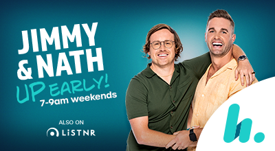We're unleashing Jimmy &amp; Nath on weekends across Australia!
Jimmy &amp; Nath Up Early kicks off from Saturday Feb 19. 
Details &gt;&gt; hit.com.au/story/jimmy-an…
